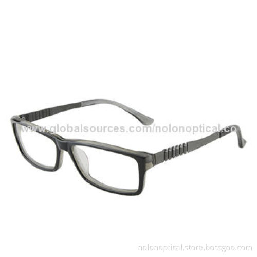 Black/Clear Acetate Reading Glasses